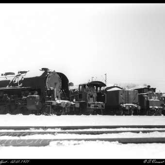 Les locomotives à vapeurs